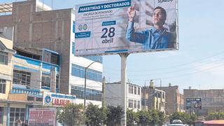 Podrían aprobar ordenanza para regular paneles en la ciudad de Chiclayo 