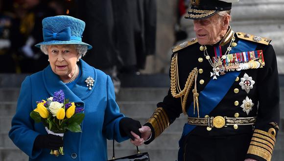 Felipe falleció el pasado viernes a los 99 años, de los cuales 73 los vivió al lado de la reina Isabel II. (Foto: AFP)
