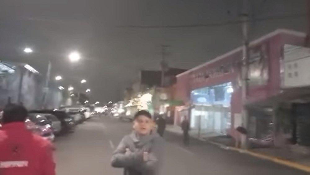 Video muestra el instante preciso del terremoto de 7.6 grados en Honduras 