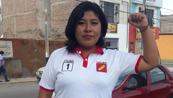 La abogada Bettsy Chavez Chino a sus 31 años se convierte en la virtual congresista por Tacna. (Foto: Correo)