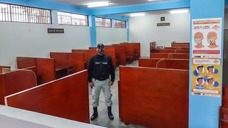 Implementan módulos en penal de Lurigancho para evitar contagios de COVID-19 entre presos y abogados