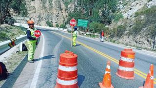 Matucana: tránsito cerrado en la Carretera Central