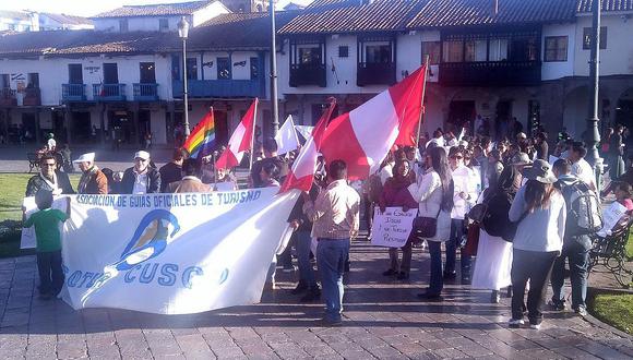 En Cusco se llevó a cabo la “Marcha por la Paz, el Patrimonio y el Turismo" (FOTOS) 