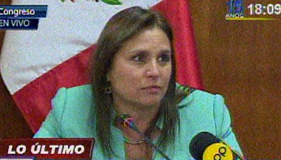 ​Marisol Pérez Tello preside comisión 'Belaunde Lossio'