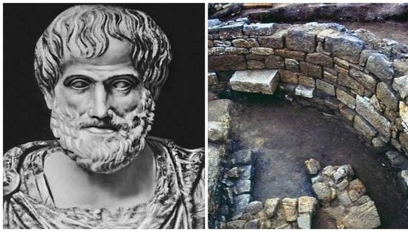 ​Hallan tumba del filósofo Aristóteles en su ciudad natal [FOTOS]
