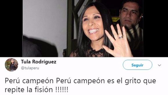 Tula Rodríguez troleó a diario peruano que repitió su error sobre la 'fisión' peruana (VIDEO)