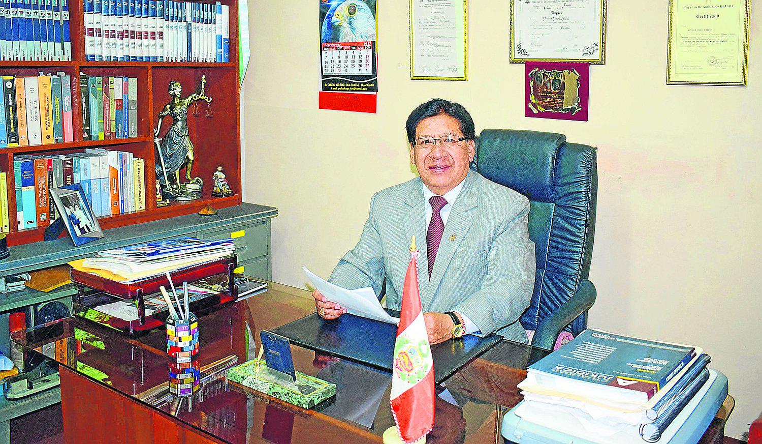 ​Marino Pineda fidel: "En 4 meses vence plazo de adecuación al Servir" 