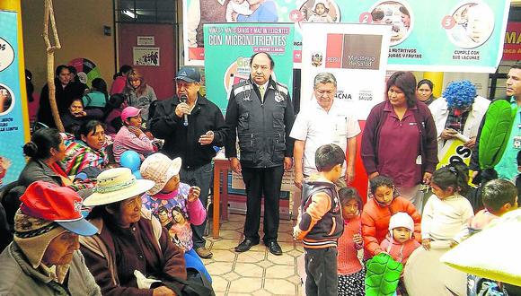 Tacna: Médicos atendieron a más de 300 pobladores de Viñani por bajas temperaturas