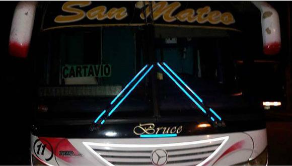 Ascope: Asaltan a pasajeros de bus que iba de Trujillo a Cartavio (VIDEO) 