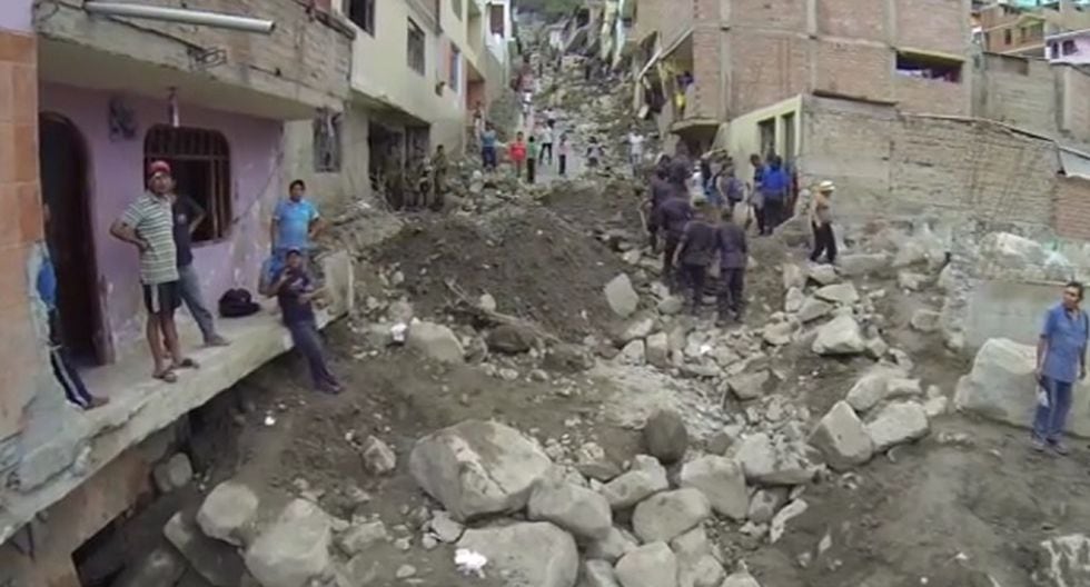 Perú: Huaicos En Chosica: Tragedia Vista Desde El Aire (VIDEO ...