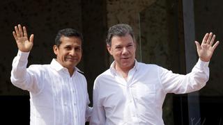 Ollanta Humala y Juan Manuel Santos se reúnen hoy en Iquitos