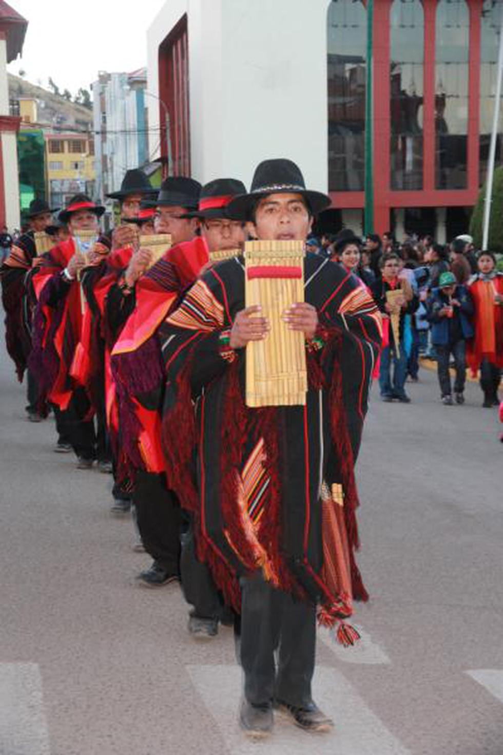 Concurso regional de sikuris fue un acontecimiento de alegría