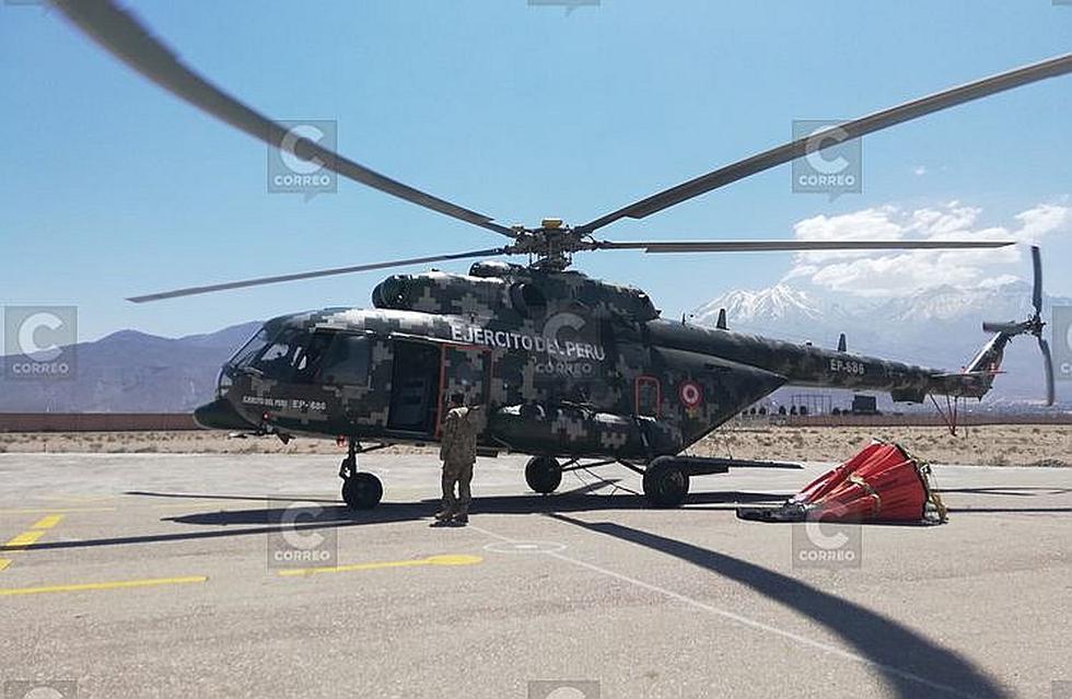 Incendio llegó al Bosque de los Queñuales en el volcán Pichu Pichu (FOTOS)