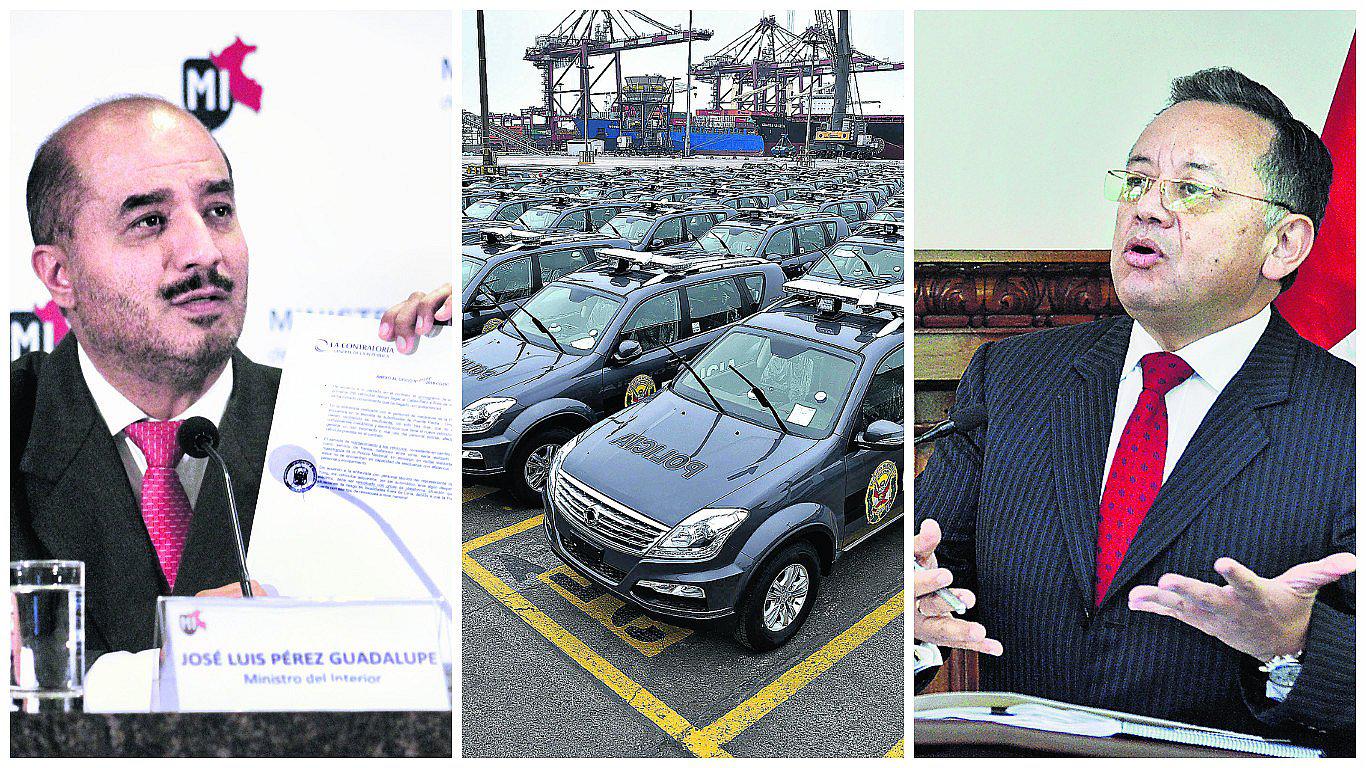 Compra de patrulleros enfrenta a Contraloría y Mininter