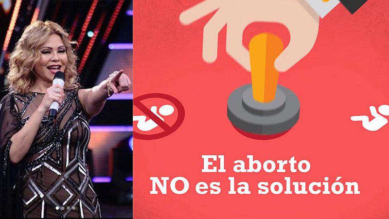 ​Gisela Valcárcel volvió a expresarse en contra del aborto y criticó a activistas