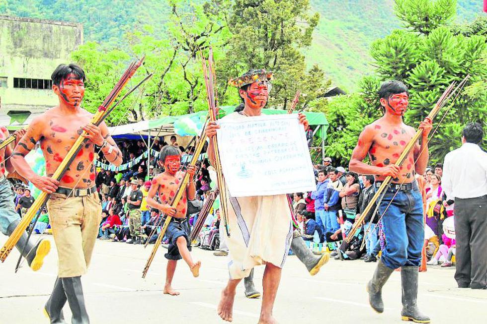 Oxapampa festejó 123 aniversario de creación 