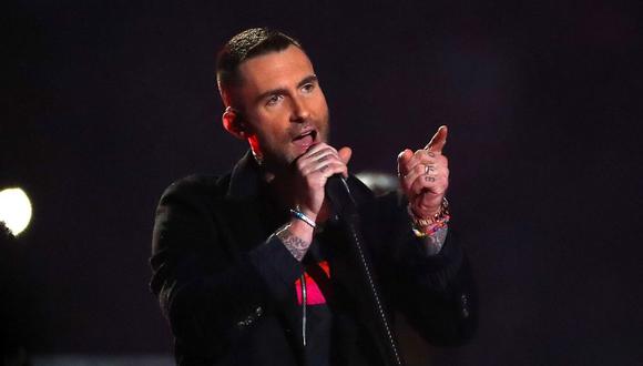 Adam Levine es el vocalista de Maroon 5. (AFP)