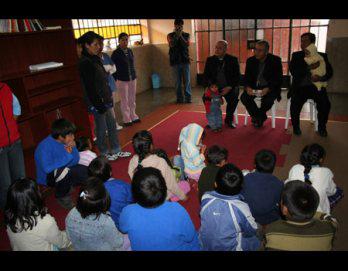 Nuncio apostólico llevó  mensaje de Papito Dios