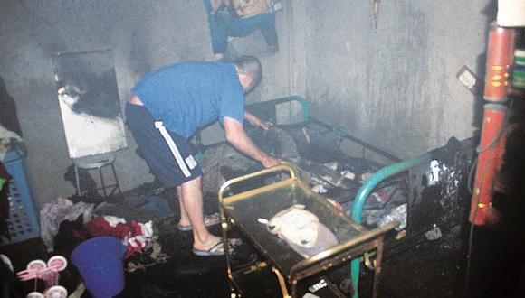 Chimbote: Incendio pudo dejar en cenizas casa que era un depósito de material reclicado