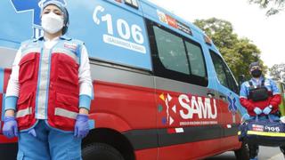 SAMU desplegará 18 ambulancias en puntos estratégicos de Lima para atender emergencias