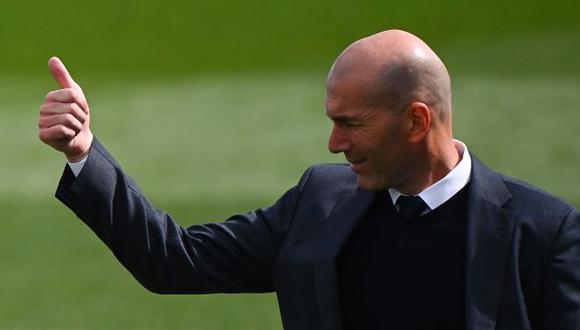 El mensaje de Zinedine Zidane a la plantilla de Real Madrid. (Foto: AFP)