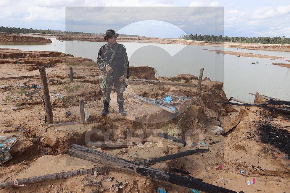 Impactantes imágenes de los efectos de la minería ilegal en Madre de Dios (FOTOS)