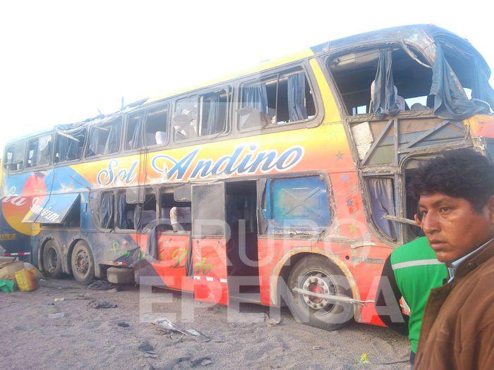 A 3 se eleva número de fallecidos por accidente de 'Sol Andino'
