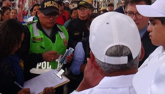 Municipalidad de Arequipa y comerciantes de San Camilo se enfrentan por operativo
