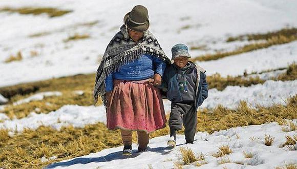 Puno: el Altiplano registró 12 grados bajo cero en distrito de Mazocruz