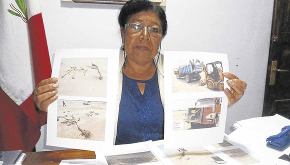 Denuncia tráfico de tierras en Lateral 8 de Pampa de Ñoco