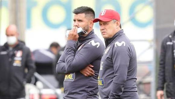 Juan Reynoso es el actual entrenador de la selección peruana. (Foto: FPF)