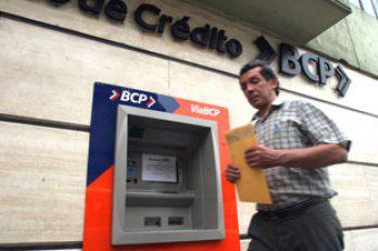 No funcionan cajeros del BCP