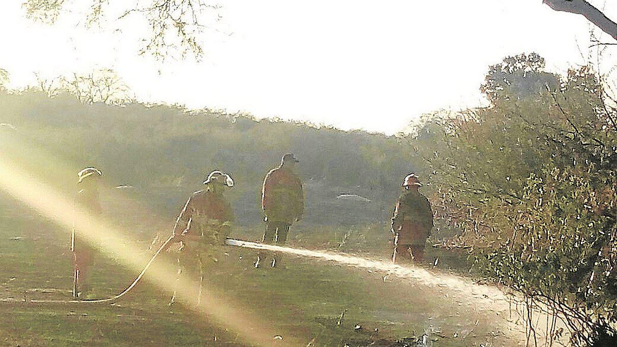 Zozobra por incendio forestal que se produjo en Tambogrande