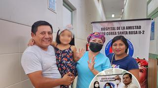 Piura: Médicos del Hospital Santa Rosa reconstruyen cráneo a niña de 4 años