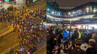 Miraflores: plantón de ciclistas exige que termine la violencia vial tras muerte de joven (VIDEO)