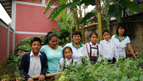 Colegio de San Miguel de El Faique promueve eco aprendizajes con huertos escolares