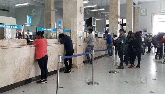 Atención será solo previa cita en Reniec.