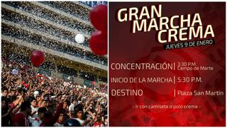 Universitario de Deportes: hinchas realizan hoy marcha en defensa de su club 