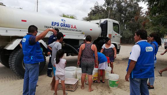 EPS Grau restringirá el servicio de agua en Piura y Castilla este domingo 13