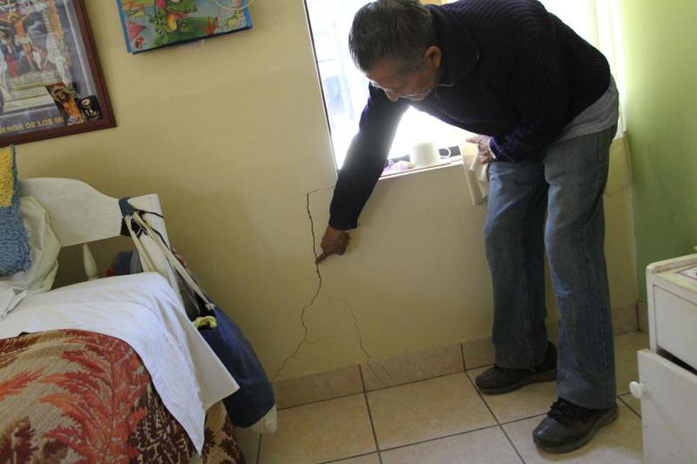 Infraestructura de Hogar Geriatrico en peligro 