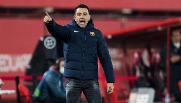 Xavi Hernández tiene contrato con FC Barcelona hasta mediados del 2024. (Foto: AFP)