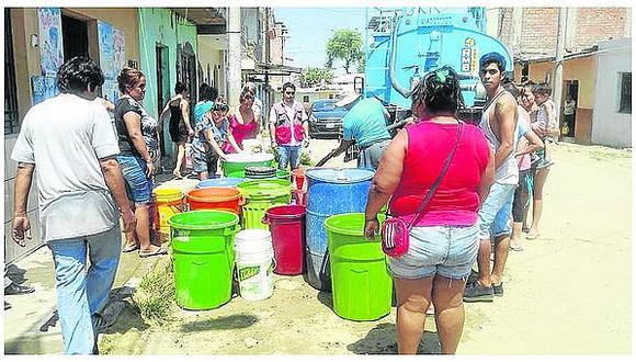 Se restringe temporalmente el servicio de agua potable en Paita