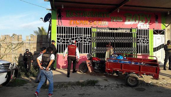 Tumbes: La Policía y el serenazgo de Aguas Verdes realizan operativos en bares y cantinas