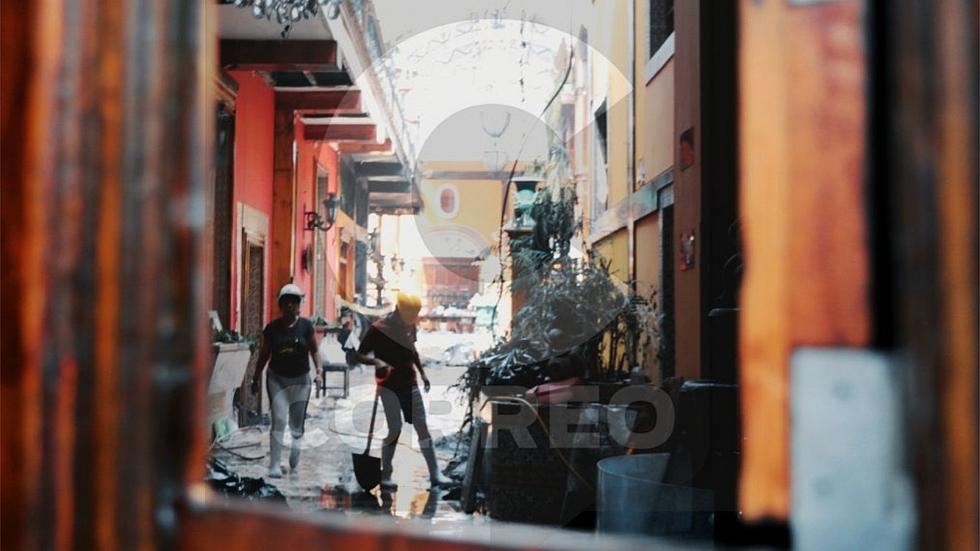 Así quedó la pollería Villa Chicken tras incendio (FOTOS)