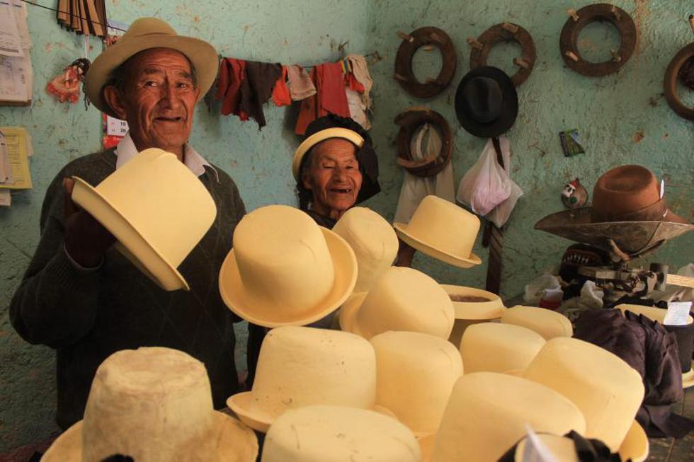 Cornelio Acevedo es el ultimo sombrerero de Sicaya (FOTOS)