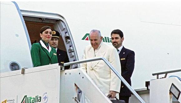 ​El papa Francisco parte de Roma hacia México y Cuba