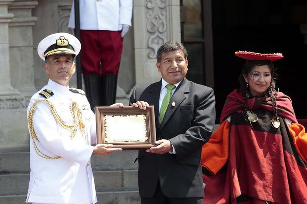 Difunden carnavales de Tacna en Palacio de Gobierno