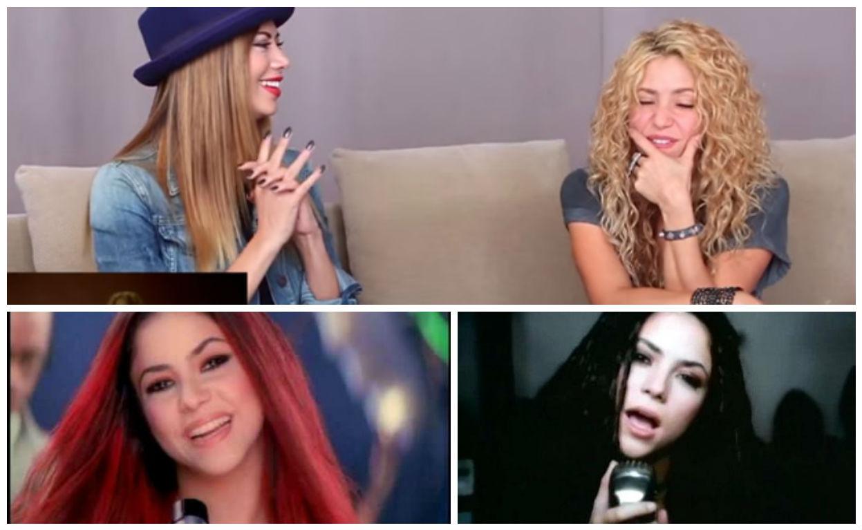 ​YouTube: así reacciona Shakira al ver sus videoclips del pasado