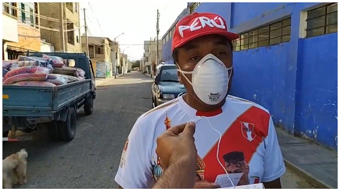 La Libertad: Alcalde de Ascope dona su sueldo y entrega alimentos a los más necesitados 