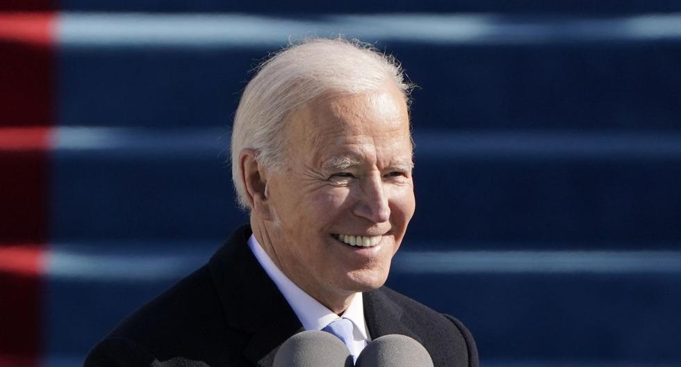 Joe Biden juró como nuevo presidente de Estados Unidos. (Foto: Patrick Semansky / POOL / AFP).